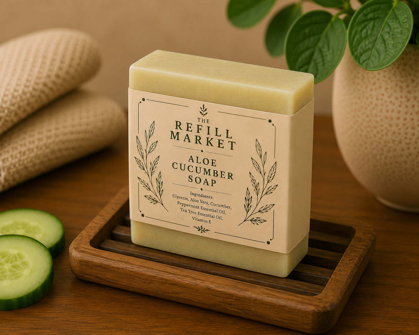 Aloe Cucumber Soap