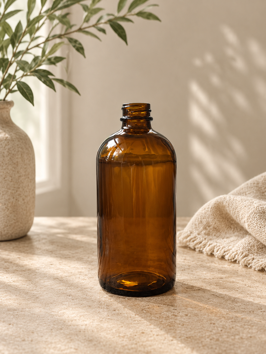 Amber Glass Bottle