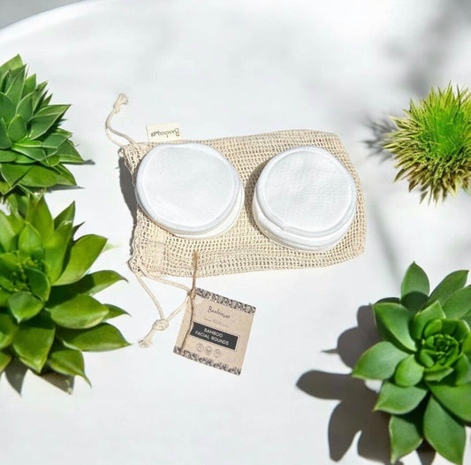 Reusable Bamboo Facial Rounds Set